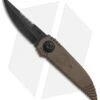 Paragon Phoenix Knife Flat Dark Earth (3.8" Black Serr)