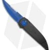 Paragon Phoenix Knife Black (3.8" Blue Cerakote Serr)