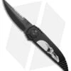 Paragon Phoenix Knife Death Head Black (3.8" Black Serr Swedge)
