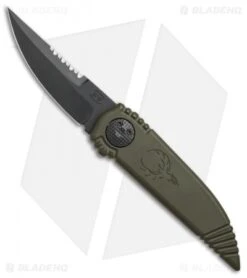 Paragon Phoenix Knife OD Green (3.8" Black Serr)