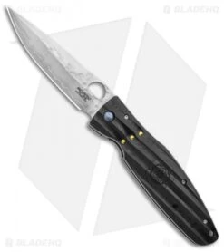 Mcusta Nobunaga Knife Black Micarta (3.75" Hammered) MC-0181G