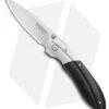 Mcusta Ripple Liner Lock Knife Ebony (2.75"Satin) MC-01412