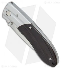 Mcusta Ripple Liner Lock Knife Ebony (2.75"Satin) MC-01412 -Elite Folds Mcusta Ripple LL Ebony Satin MCU142 BHQ 73501 jr spine