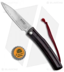 Mcusta Slip Joint Knife Black/Red Wood (3.50" Satin) MC-191C 9 Mcusta Slip Joint Knife Black/Red Wood (3.50" Satin) MC-191C -Elite Folds Mcusta SJ Black Red Wood Satin MC 191C BHQ 135937 jr bottlecap