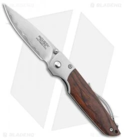 Mcusta Shinra Teana Folding Knife Ironwood (2.625" Satin) MC-143G