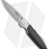 Mcusta Shinra Teana Folding Knife Black Pakkawood (2.625" Satin) MC-144G
