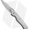 Mcusta Tactility Liner Lock Knife Ivory Corian (3.625" Hammered)