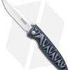 Mcusta Tactility Liner Lock Knife Blue Micarta (3.25" Satin) MC-0010V