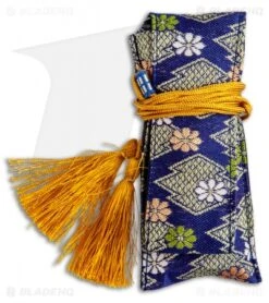 Mcusta Tactility Yoroi Liner Lock Knife Damascus (2.75" Damascus) MC-0037D -Elite Folds Mcusta Tactility Yoroi LL Damascus MCU37D BHQ 96154 jr case