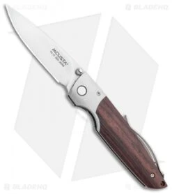 Mcusta Taina Liner Lock Knife Cocobolo Wood (2.75" Satin) MCU143