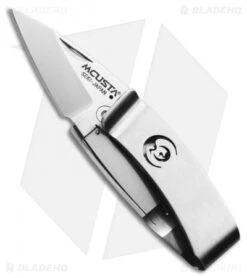 Mcusta Kamon Series Tsuru Money Clip Knife (1.875" Satin) MC-83