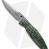 Mcusta Rikyu Liner Lock Knife Green Micarta (3.75" Damascus) MC-0184D