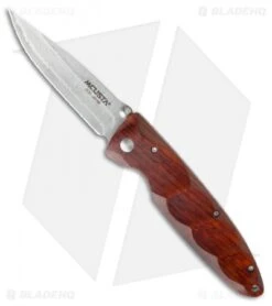 Mcusta Basic MC-24D Liner Lock Knife Cocobolo (3.25" Damascus)