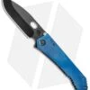 Medford 187DP Frame Lock Knife Dark Blue Anodized Ti (4.25" Black PVD) MKT