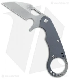 Medford Burung Frame Lock Knife Blue Titanium (3.25" Satin) MKT