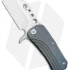 Medford Chunky Monkey Frame Lock Knife Blue Ano Ti (2" Tumbled) MKT