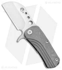 Medford Chunky Monkey Frame Lock Knife Tumbled Ti (2" Tumbled) MKT