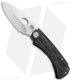 Medford Colonial Frame Lock Knife CF/Black Ti (3.5" Stonewash S35VN) MKT