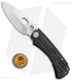 Medford Colonial Frame Lock Knife CF/Black Ti (3.5" Stonewash S35VN) MKT -Elite Folds Medford Colonial FL CF Black Ti SW MK047STQ 05PV SSCS BN BHQ 83100 jr bottlecap