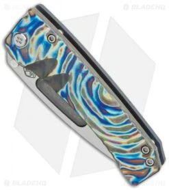 Medford Custom Midi Marauder Knife Custom Drop Point Eye Of The Storm (Satin) -Elite Folds Medford Custom Midi Marauder Custom DP Eye of the Storm Satin BHQ 114513 jr spine