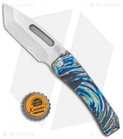 Medford Custom Midi Marauder Knife Custom Tanto Eye Of The Storm (Satin) -Elite Folds Medford Custom Midi Marauder Custom Tanto Eye of the Storm BHQ 114516 jr bottlecap 1