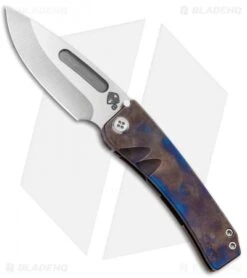 Medford Dress Marauder Frame Lock Knife Titanium Flamed (2.6" Satin) MKT
