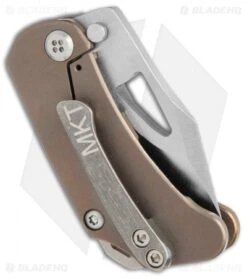 Medford Eris Frame Lock Knife Bronze Ti (2" Stonewash) MKT -Elite Folds Medford Eris Bronze ti sw BHQ 72144 jr side