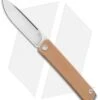 Medford Gentleman Air Jack Slip Joint Knife Coyote Brown G-10 (3.1" Satin)