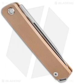 Medford Gentleman Air Jack Slip Joint Knife Coyote Brown G-10 (3.1" Satin) -Elite Folds Medford Gentleman Air Jack SJ Coyote G 10 Satin BHQ 125476 jr side