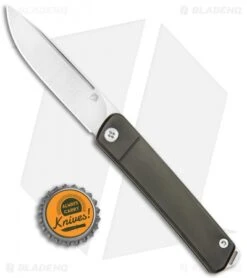 Medford Gentleman Jack Slip Joint Black (3.1" Tumbled) -Elite Folds Medford Gentleman Jack SJ Black Tumbled MK211STQ 30PV TSQ3 Q4 BHQ 116855 jr bottlecap