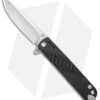 Medford M-48 Hybrid Frame Lock Knife Ti/Black Aluminum (3.9" Satin)