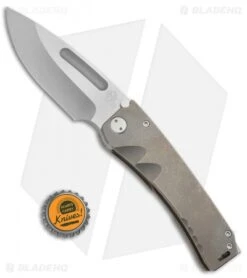 Medford Marauder Frame Lock Knife Full Bronze Titanium (4.25" Stonewash) MKT -Elite Folds Medford Marauder Full Bronze Ti SW MK07DTD 02AN BHQ 71676 jr bottlecap