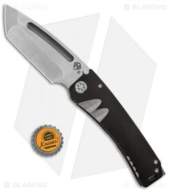Medford Marauder-H Tanto Frame Lock Knife PVD Ti (4.25" Satin) MKT -Elite Folds Medford Marauder Tanto FL PVD Ti SW MK045STT 30PV SSCP BP BHQ 86730 jr bottlecap