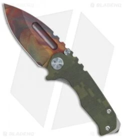 Medford Micro Praetorian G Knife Digi Camo G-10/Tumbled (2.875" Vulcan) MKT
