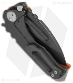 Medford Micro Praetorian G Knife Orange G-10/Black Ti (2.8" PVD) MKT -Elite Folds Medford Micro Praetorian Orange G 10 Black Ti PVD MK09DPD 11PV BHQ 71696 jr side