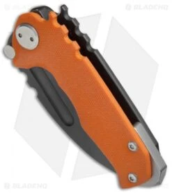 Medford Micro Praetorian G Knife Orange G-10/Black Ti (2.8" PVD) MKT -Elite Folds Medford Micro Praetorian Orange G 10 Black Ti PVD MK09DPD 11PV BHQ 71696 jr spine