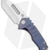 Medford Praetorian Genesis Tanto Frame Lock Knife Blue Ano Ti (3.3" Tumbled)