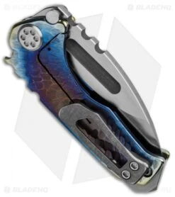 Medford Micro Praetorian T Custom Multi-Ano Sculpt (2.875" Satin 3V) MKT -Elite Folds Medford Micro Praetorian Ti Custom Ano Ti Satin MK083STD 02AN BHQ 86764 jr side