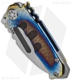 Medford Micro Praetorian T Custom Multi-Ano Sculpt (2.875" Satin 3V) MKT -Elite Folds Medford Micro Praetorian Ti Custom Ano Ti Satin MK083STD 02AN BHQ 86764 jr spine