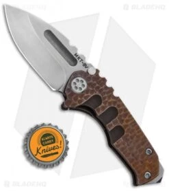 Medford Micro Praetorian T Custom Bronze Sculpt (2.875" Satin 3V) MKT -Elite Folds Medford Micro Praetorian Ti Custom Ano Ti Satin MK083STD 02AN BHQ 86765 jr bottlecap