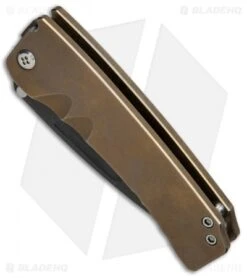 Medford Midi Marauder Frame Lock Knife Bronze Ti (3.625" Dark Vulcan) MKT -Elite Folds Medford Midi Marauder Bronze Ti Dark Vulcan MK33DVD 02AN X BHQ 68871 jr spine