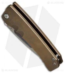 Medford Midi Marauder Frame Lock Knife Bronze Ti (3.625" Vulcan) MKT -Elite Folds Medford Midi Marauder Bronze Ti Vulcan MK33DVD 02AN BHQ 34480 jr spine