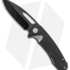 Medford On Belay Frame Lock Knife Tumbled Black/Satin Ti (4.125" Black PVD) MKT