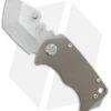 Medford Panzer Tanto Frame Lock Knife Bronze Ano (2.5" Tumbled) MKT