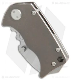 Medford Panzer Tanto Frame Lock Knife Bronze Ano (2.5" Tumbled) MKT -Elite Folds Medford Panzer Tanto bronze ano tumbled BHQ 76714 er spine