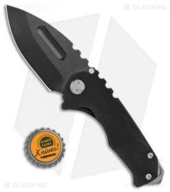 Medford Praetorian Genesis G Frame Lock Knife Black G-10 (3.3" Black PVD) MKT -Elite Folds Medford Praetorian Genesis G FL Black G 10 Black PVD BHQ 23804 jr bottlecap