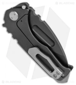 Medford Praetorian Genesis G Frame Lock Knife Black G-10 (3.3" Black PVD) MKT -Elite Folds Medford Praetorian Genesis G FL Black G 10 Black PVD BHQ 23804 jr side