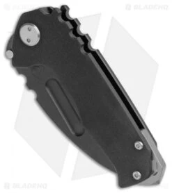 Medford Praetorian Genesis G Frame Lock Knife Black G-10 (3.3" Black PVD) MKT -Elite Folds Medford Praetorian Genesis G FL Black G 10 Black PVD BHQ 23804 jr spine