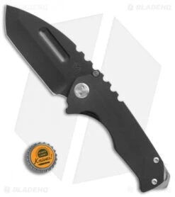 Medford Praetorian Genesis G Tanto Knife Black G-10/PVD (3.3" 3V Black PVD) MKT -Elite Folds Medford Praetorian Genesis G tanto black G10 PVD black PVD BHQ 75155 er bottlecap