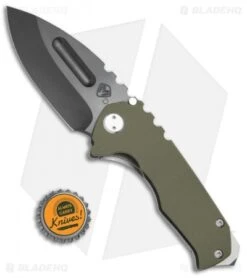 Medford Praetorian Genesis G Frame Lock Knife OD Green G-10 (3.3" PVD) MKT -Elite Folds Medford Praetorian Genesis OD Green G 10 PVD MK28DPD 10TM BHQ 71729 jr bottlecap